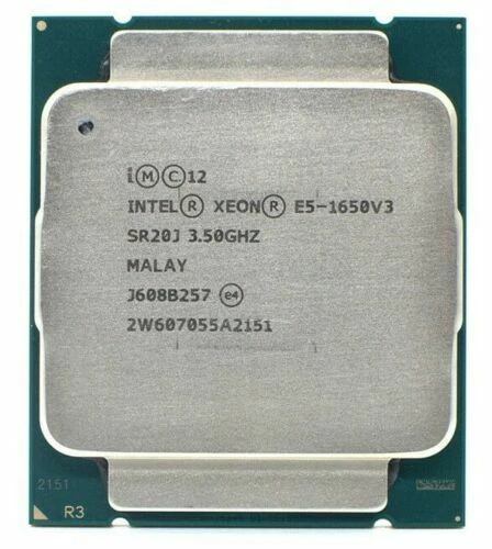 Intel Xeon E5-1650 V3 CPU 6-Core 3.5GHz 15M SR20J 140W LGA2011-3 Processor