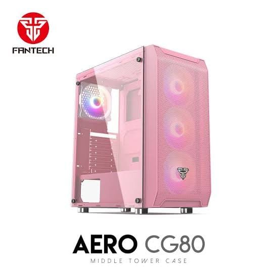 PC KUĆIŠTE FANTECH AERO CG80 ROZA