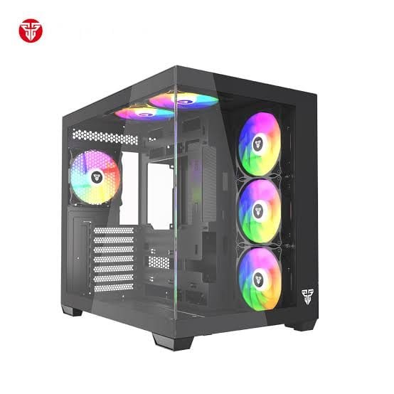 PC KUĆIŠTE FANTECH 420x285x400mm LUMINA X CG85X CRNO