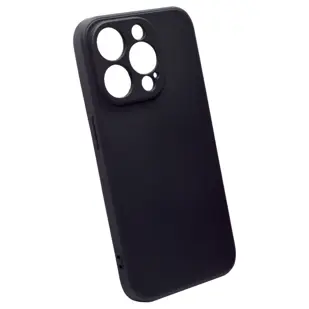 MASKICA +CLASS SILICONE EDGE IPHONE 15 PRO CRNA