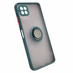 MASKICA +CLASS TPU N-RING SAMSUNG A22 5G TAMNO ZELENA