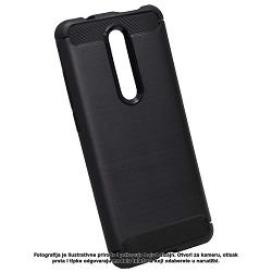 MM TPU XIAOMI REDMI NOTE 9T CARBON FIBER II crna