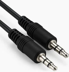 KABEL AUDIO STEREO 3,5MM M-M 1,8M PLETENI BK/GR