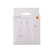 KUĆNI PUNJAČ XIAOMI 67W TURBO TIP C BIJELI BLISTER