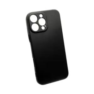 MASKICA +CLASS SILICONE EDGE IPHONE 16 PRO CRNA
