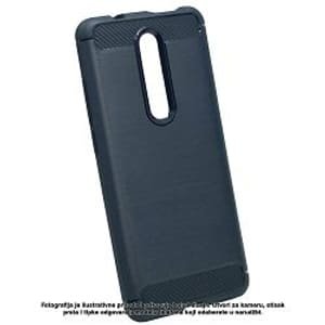 MASKICA +CLASS TPU KARBON MAT ZA XIAOMI REDMI NOTE 9 PLAVA