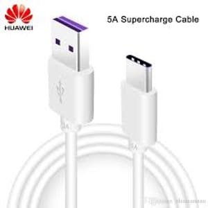 USB KABEL ORIGINAL ZA HUAWEI 1m 5A SUPER FAST TIP C BIJELI